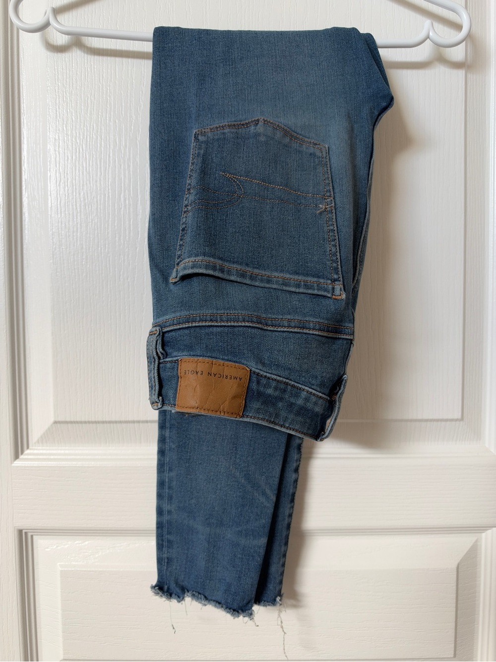 American Eagle Outfitters Women’s Medium Blue High Rise Denim Jeggings